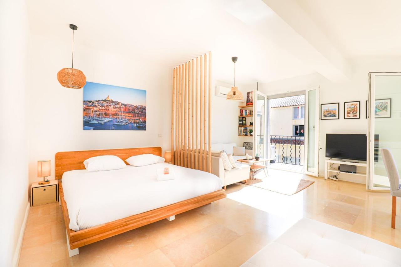 Le Pytheas - Vue Vieux-Port Avec Terrasse Et Clim Apartamento Marselha Exterior foto